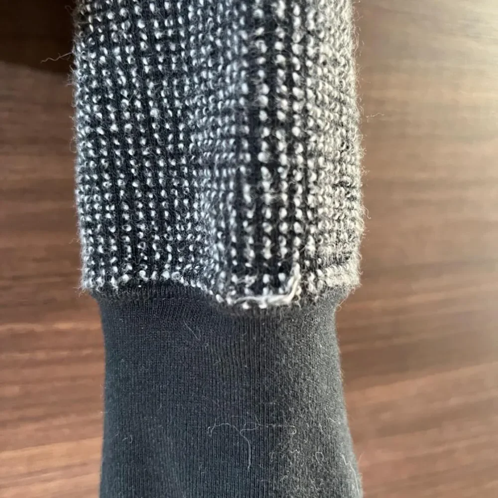 Nike Women's Black and Grey Jumper